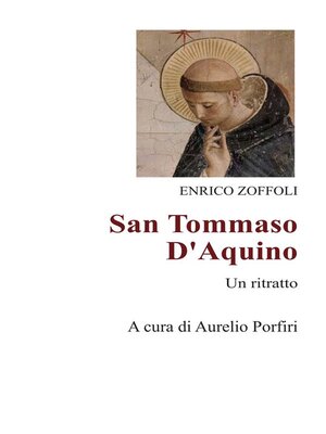 cover image of San Tommaso d'Aquino